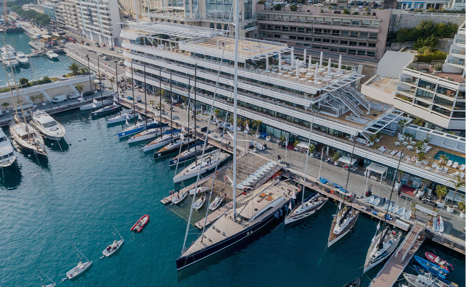 VIC Location im Hafen von Monaco